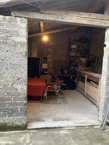 L&rsquo;atelier au fond de la dépendance