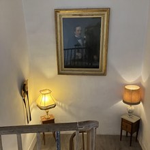 Palier de l’escalier central